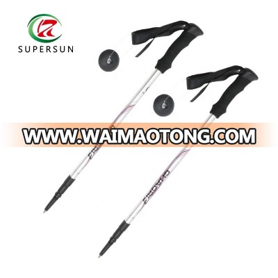 Factory Price Three Sections Twist Lock Trekking Pole With Anti Shock