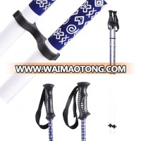 Custom Wholesale Lightweight Combination Nordic Carbon Fiber Trekking Ski Pole